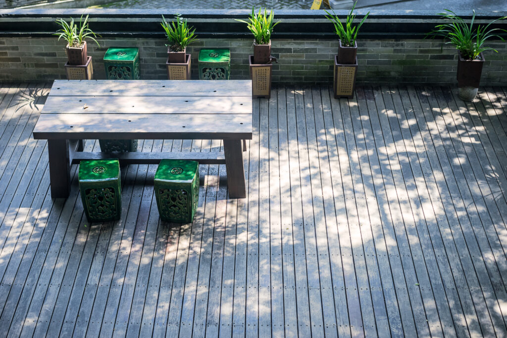 aménager une terrasse